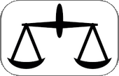 Illustration balance de justice